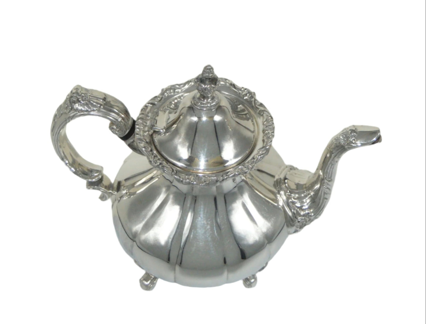 Vintage Silver plated Tea/Coffee Pot unmarked