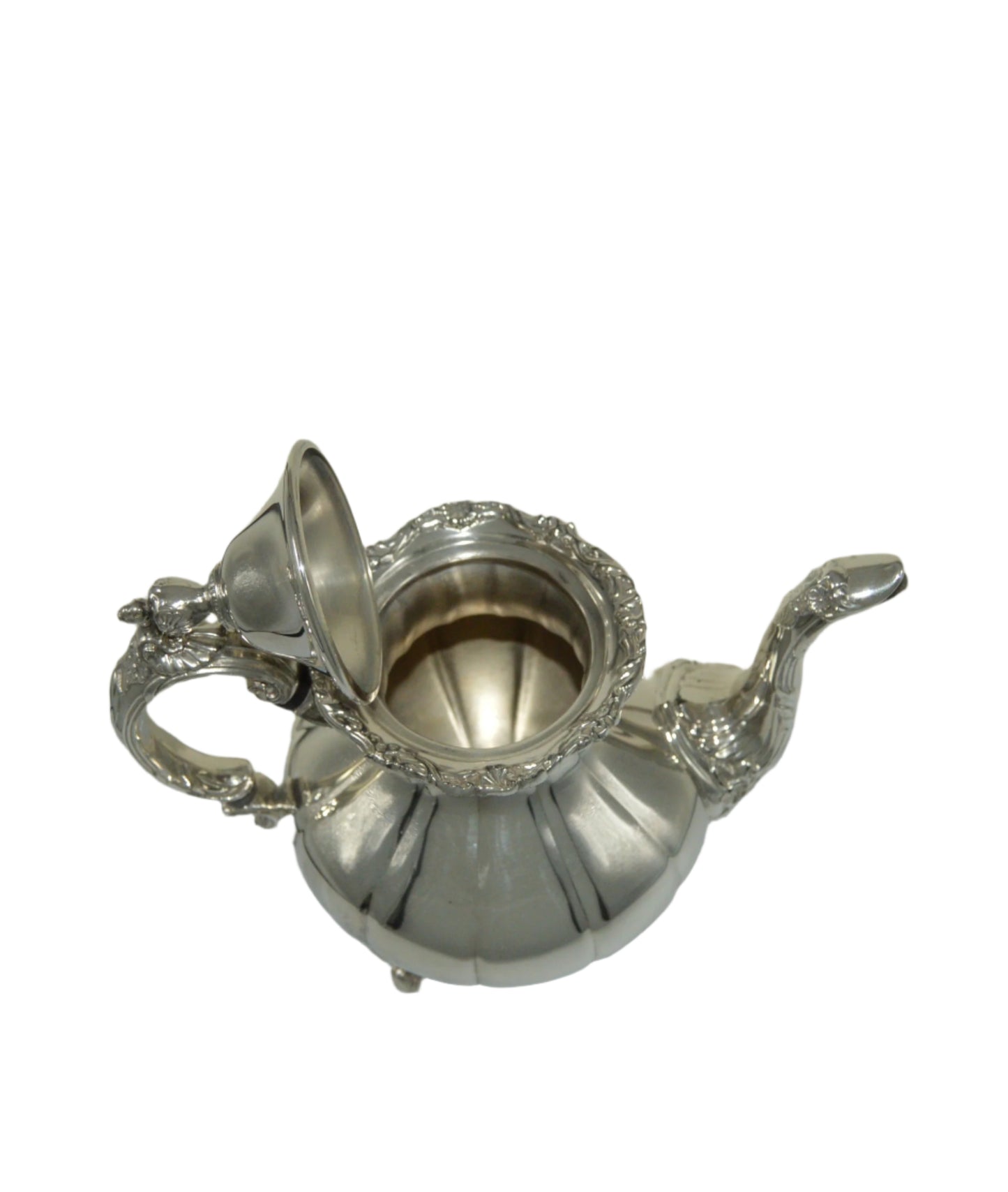 Vintage Silver plated Tea/Coffee Pot unmarked