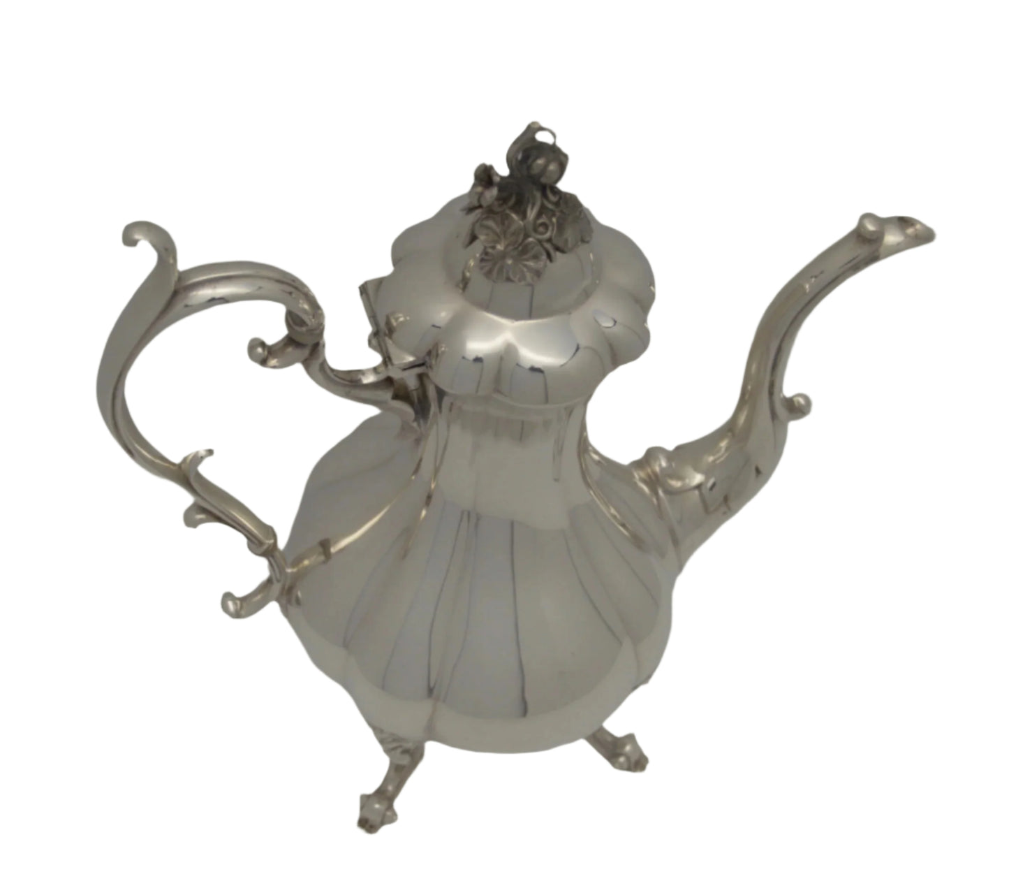 Coffee/Tea Pot Silver Plated By Reed and Barton #1795, Winthrop.