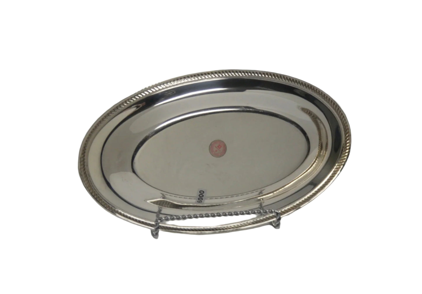 Vintage International Silver Co. Oval Silver Plated Bread server/dish.