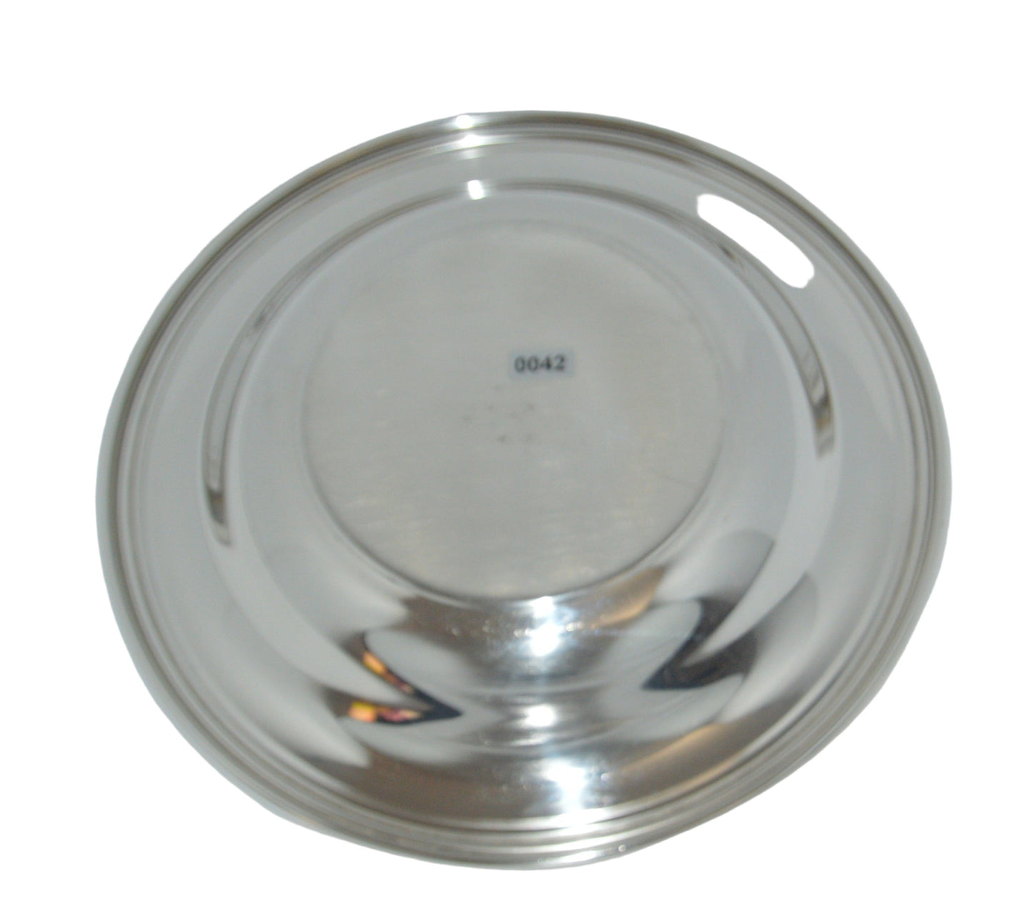 Vintage bowl/veg serving dish (pre-owned) unmarked silver-plated