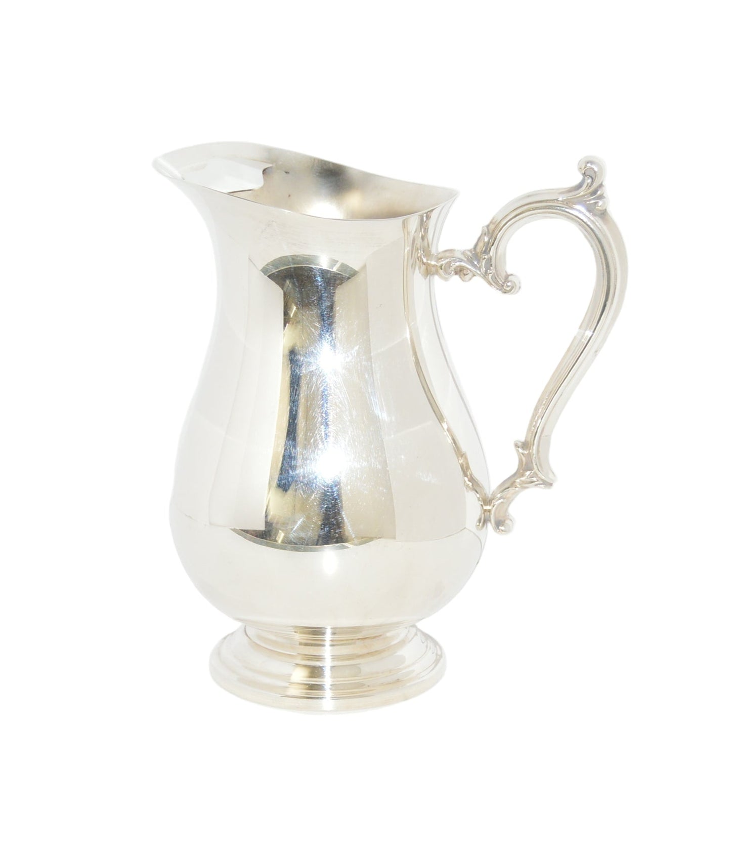 Vintage silver plated Tea/Ice water pitcher good condition marking unknown