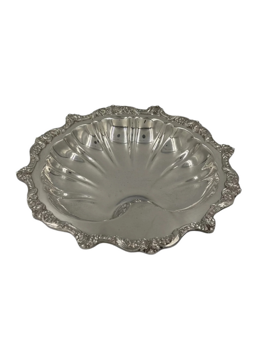 Vintage Serving Bowl or dish, silverplate EPCA By Poole (5925)