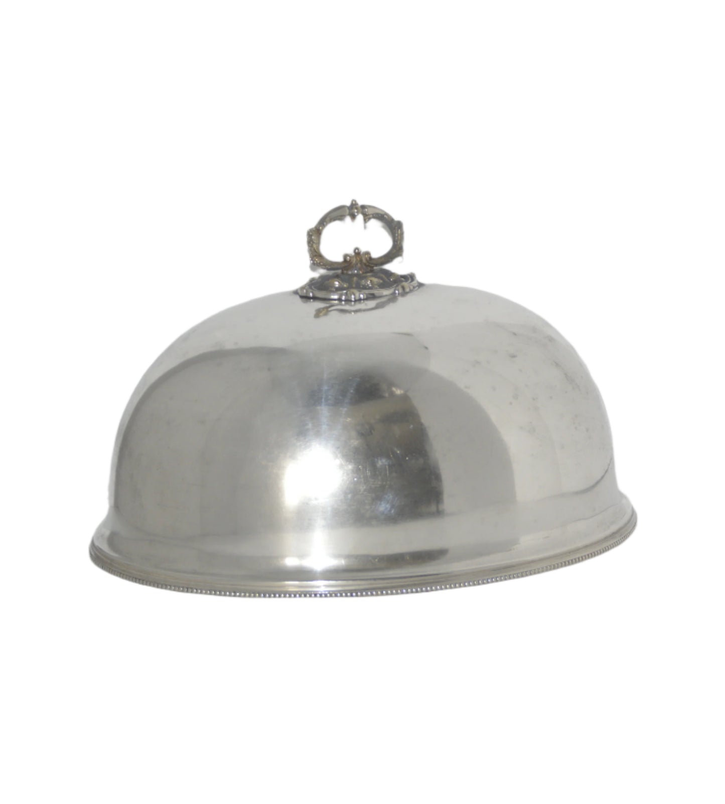 Vintage Silver Plated Meat Platter Dome pre-owned  marking E.N.S. 617