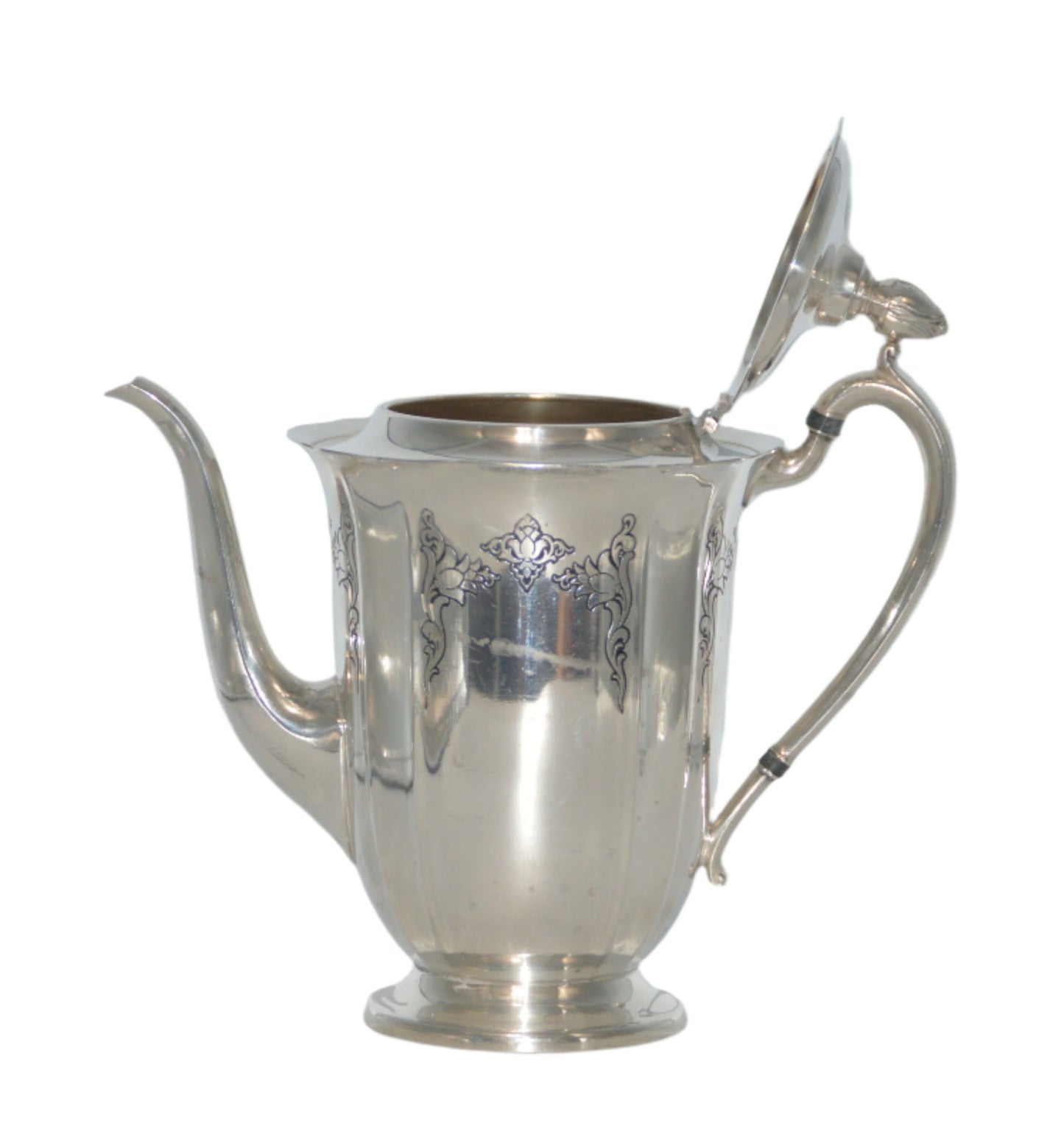 Vintage silver-plated Coffee Pot by: Empress 2443