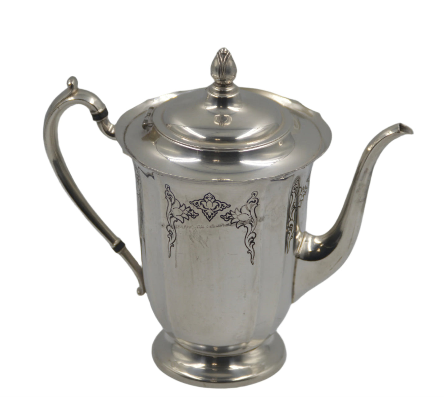 Vintage silver-plated Coffee Pot by: Empress 2443