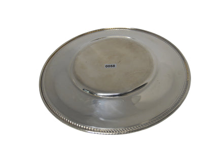 Vintage silver plated plate  by Castleton, International silver #4821