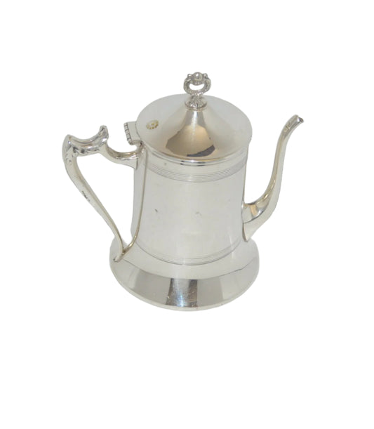 Vintage Tea Pot silver-plated, (pre-owned) by Sherdian International Silver Co. #851