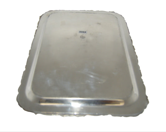 Silver-plated serving tray By Simpson Hall Miller Co z203 Measures 11 1/2" X 9 1/2"