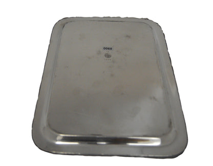 Silver-plated serving tray By Simpson Hall Miller Co z203 Measures 11 1/2" X 9 1/2"