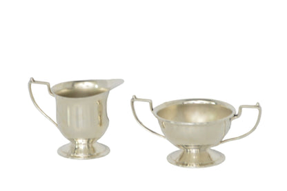 Coffee and Creamer Set (pre owned) silver-plated by; APOLLO (E.P.N.S.) Bernard Rice's Sons Inc. #4364very good condition