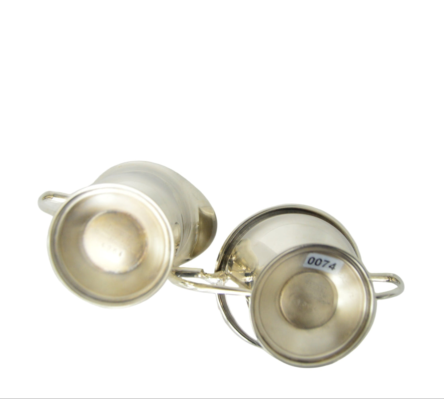 Coffee and Creamer Set (pre owned) silver-plated by; APOLLO (E.P.N.S.) Bernard Rice's Sons Inc. #4364very good condition