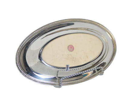 Vintage International Silver Co. Oval Silver Plated Bread server/dish.