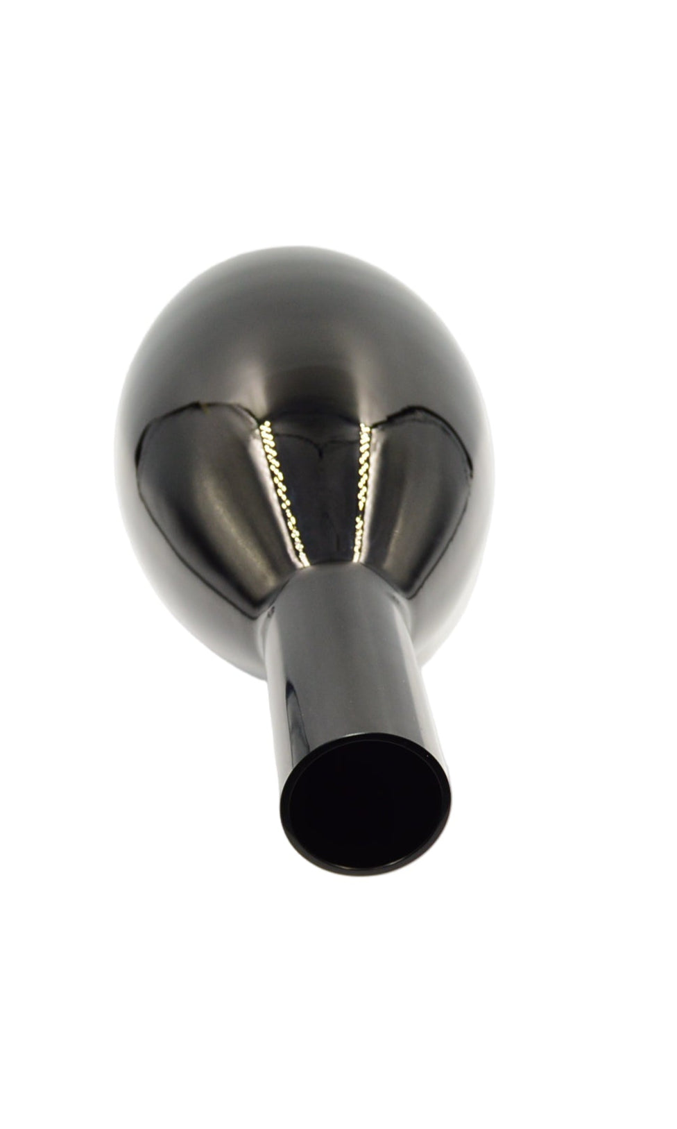 Glass Black Vase 18" high with a 2" round neck. Pre-owned) Noble Collection from (Portland) very good condition