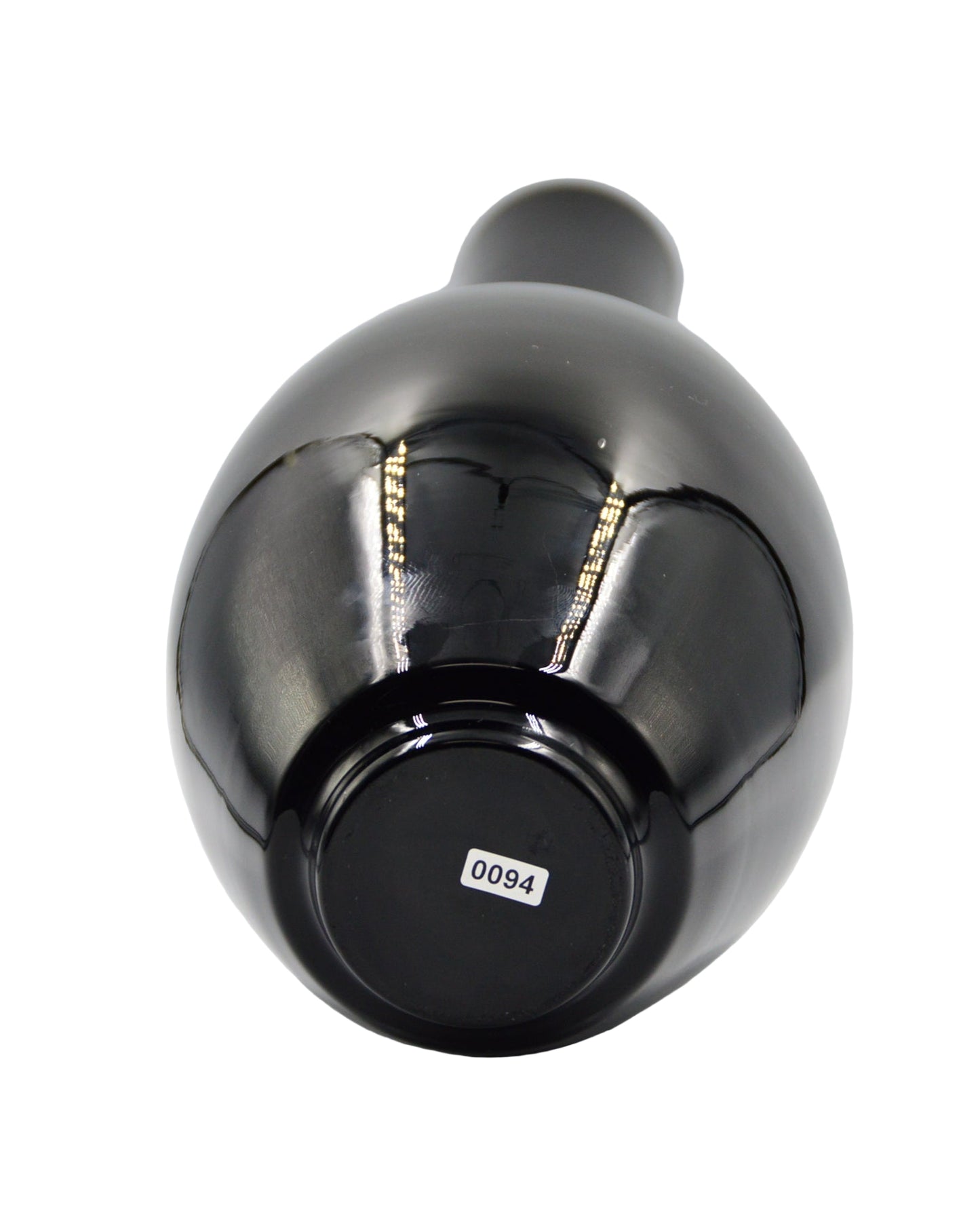 Glass Black Vase 18" high with a 2" round neck. Pre-owned) Noble Collection from (Portland) very good condition