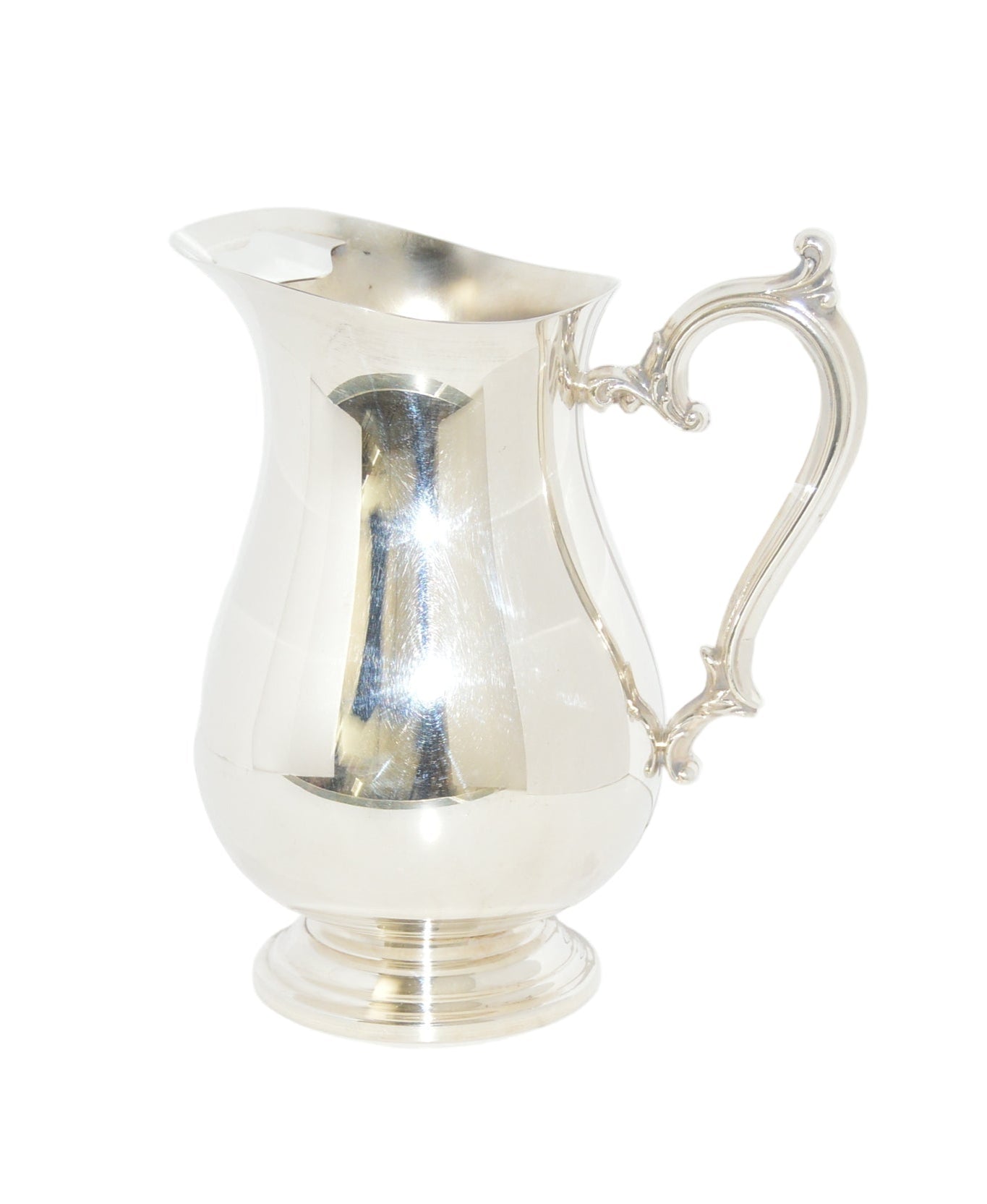 Vintage silver plated Tea/Ice water pitcher good condition marking unknown