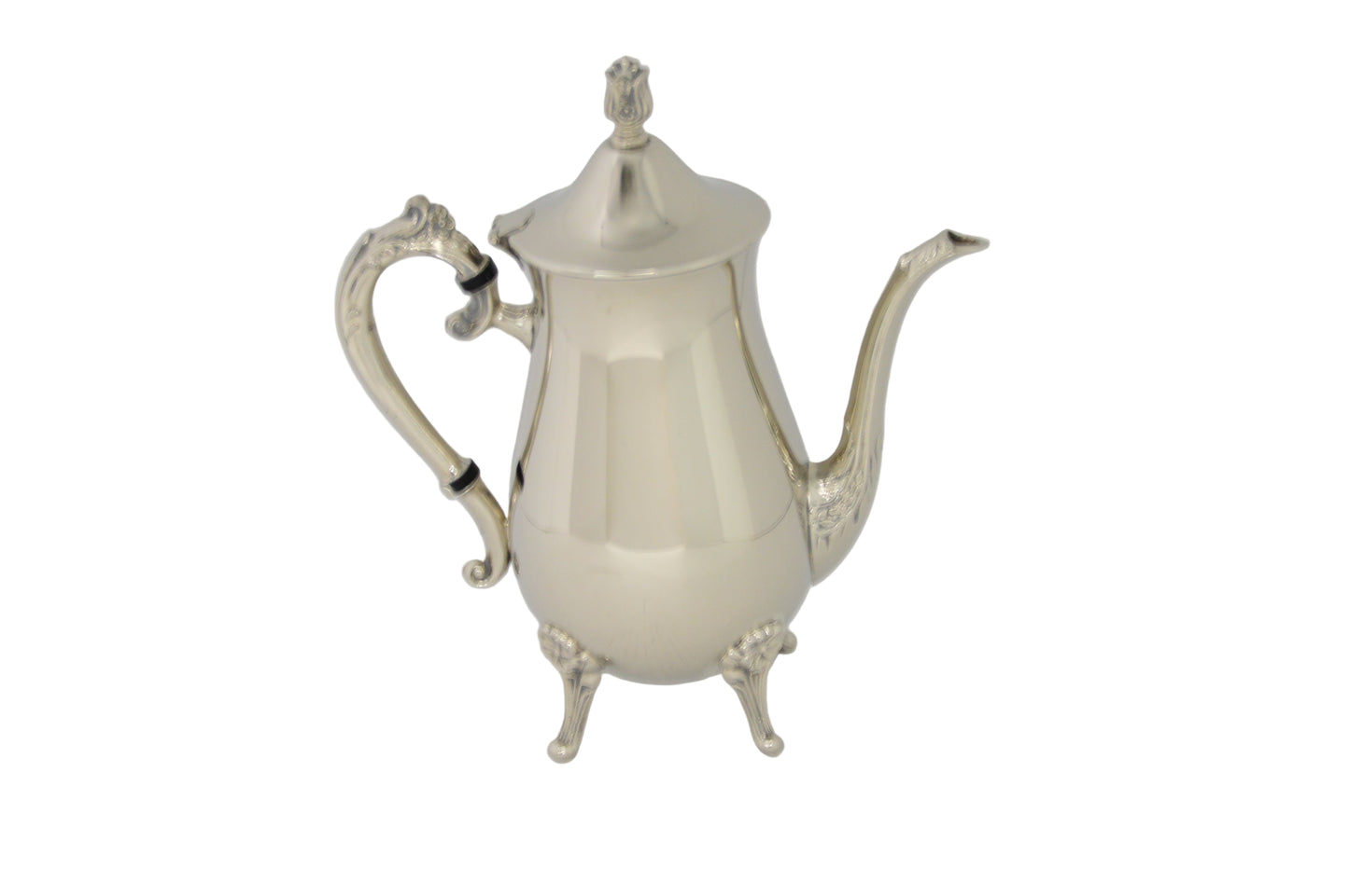 Vintage Coffee Pot pre-owned silver-plated by; Leonard very Good condition
