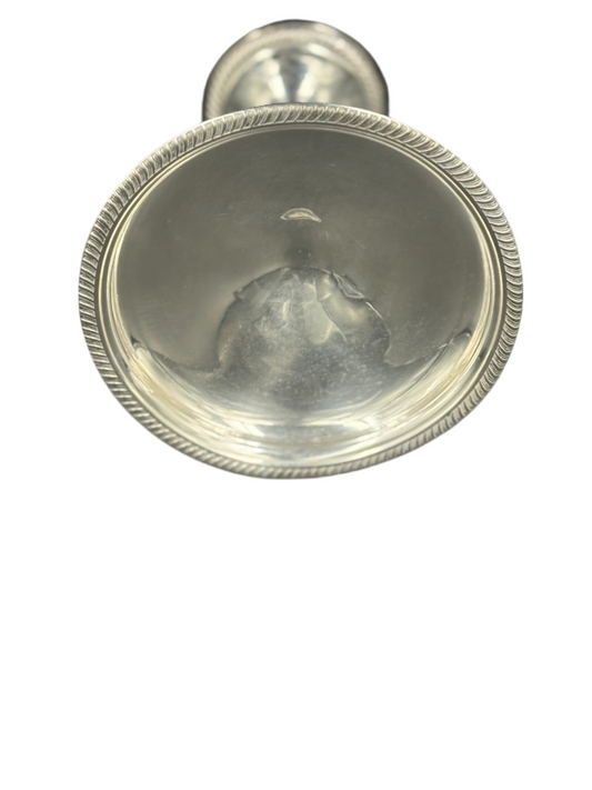Sterling Weighted 445 vintage Pedestal Candy dish
