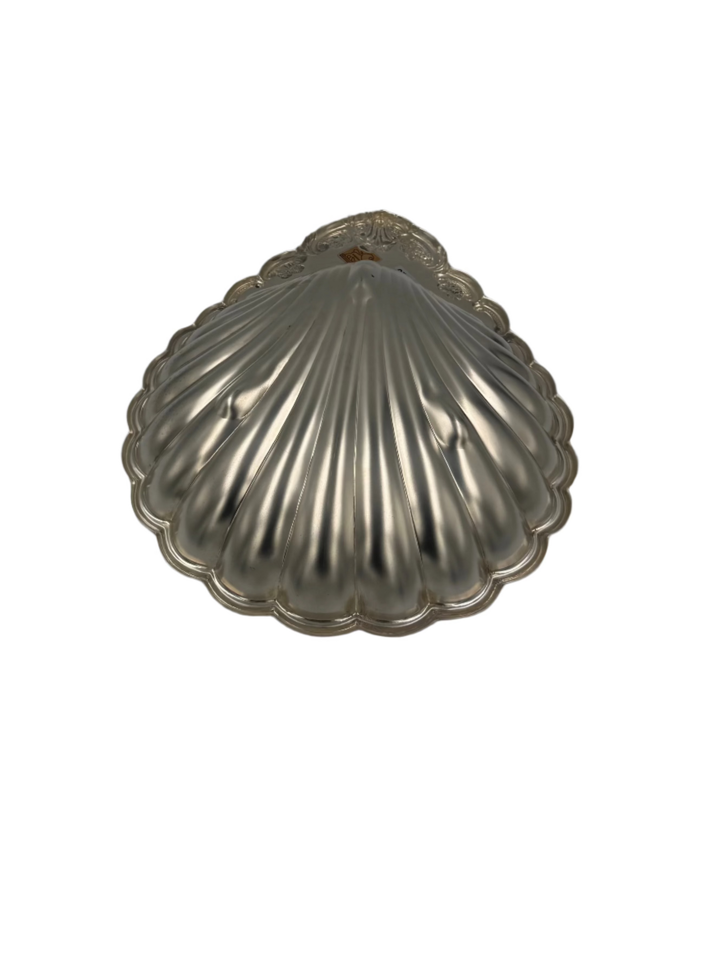 Vintage Silver plated Shell Tray,   By: (Sherdian)