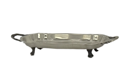 Vintage silver-plated Bread plate or serving tray (F. B. Rogers)