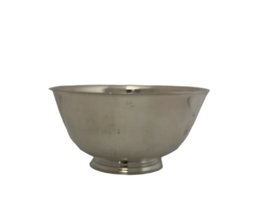 Vintage (pre-owned) Paul Revere production  bowl Wm. A. Rogers by Oneida Ltd Silversmith